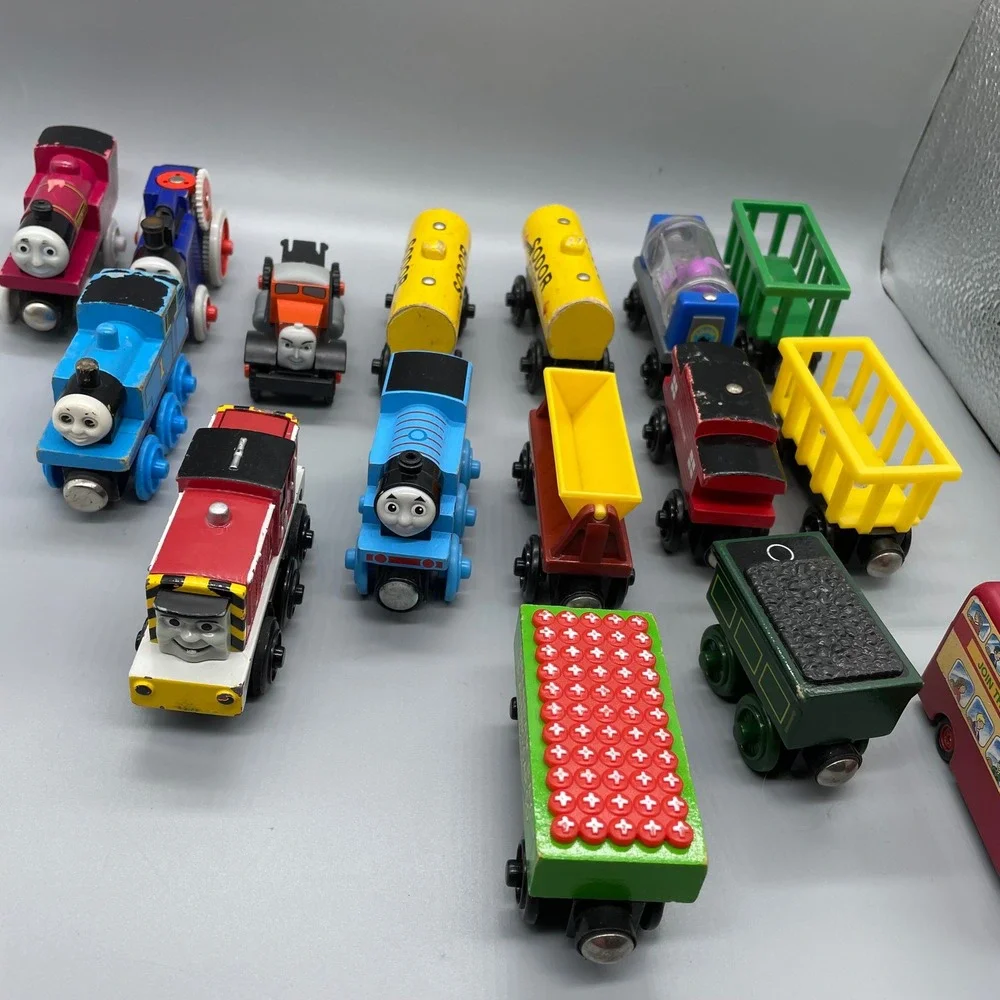 Thomas & Friends Wooden Railway Lot Salty Thomas Lady Sodor Fuel 15pc Mixed‎ Toy